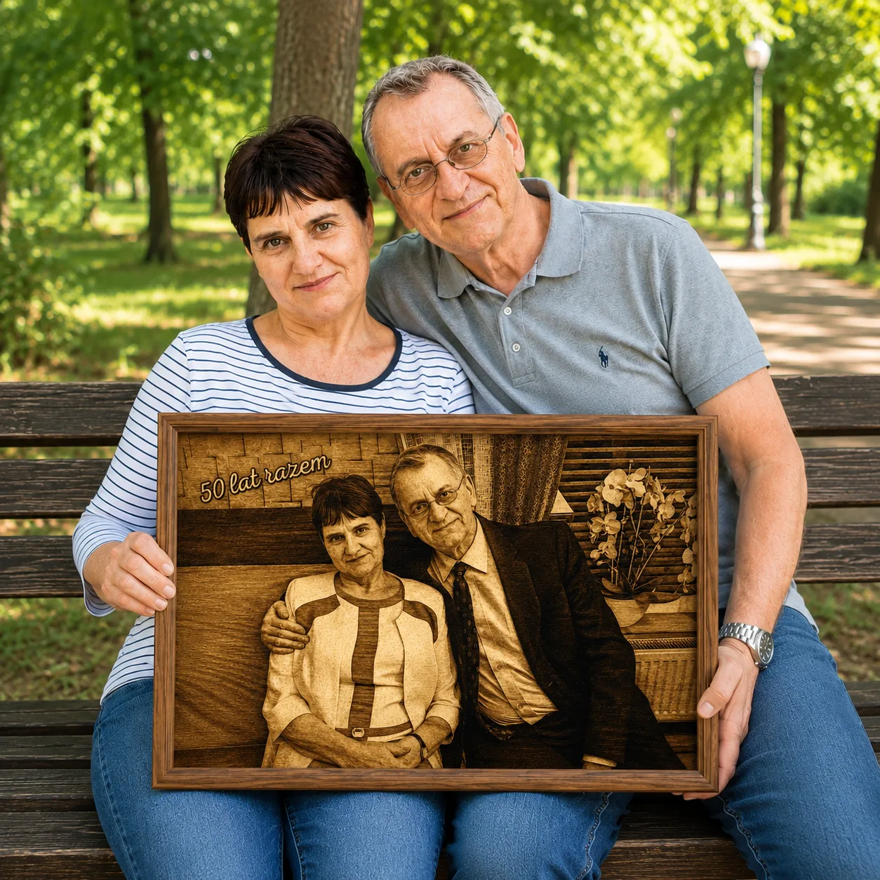 Portret dla babci i dziadka — zdjęcie rodzinne, format i dedykacja