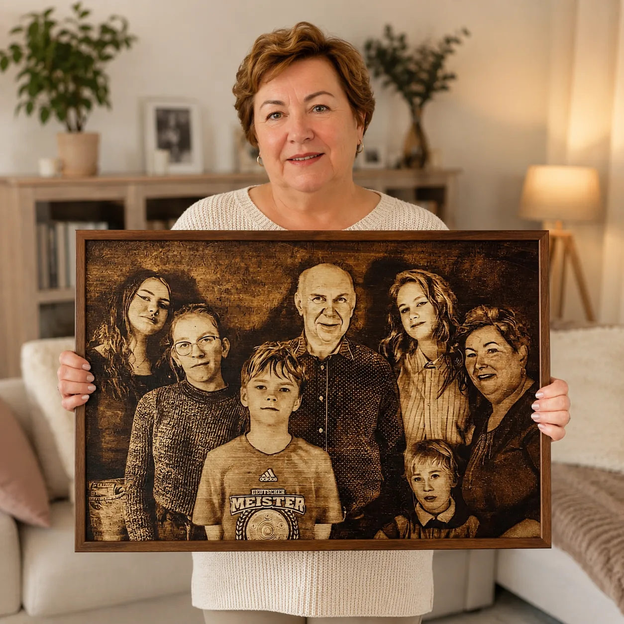 Prezent dla mamy na święta — jak wybrać portret ze zdjęcia?